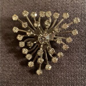 Vintage Triangle Shape Brooch